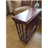Image 3 : Wooden Drop-Leaf Magazine Rack Table