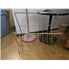 Image 2 : MCM Lot Vintage Soft Pink  Lamp, MCM Table, MCM Lamp, Magazine Stand