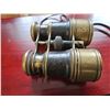 Image 4 : Vintage Brass and Leather  Binoculars, Spy on Your Neighbors in Style!
