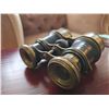 Image 5 : Vintage Brass and Leather  Binoculars, Spy on Your Neighbors in Style!