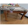 Image 3 : Decor Pieces on Upholstered Stool