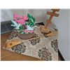 Image 5 : Decor Pieces on Upholstered Stool