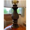 Image 8 : Vintage 1970s Amber Glass Table Lamps in Mint Condition