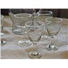 Image 2 : Etched Glass Pitcher With Eight Goblets