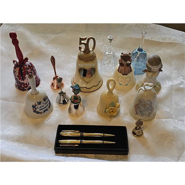 Decorative Bells and Pen Set