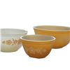 Image 3 : Pyrex Mixing Bowls Set Butterfly Gold