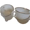 Image 5 : Milk Glass and Glass Tableware Lot