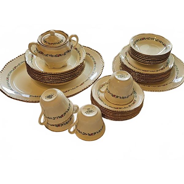 Ridgway Staffordshire China Dinnerware Set
