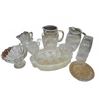 Image 1 : Clear Glass Tableware Set