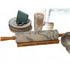 Image 2 : Kitchenware Lot With Marble Rolling Pin! Perfect for Rolling Perogy Dough!