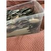 Image 2 : Vintage Flatware Assortment in Plastic Bin