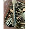 Image 4 : Vintage Flatware Assortment in Plastic Bin