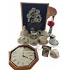 Image 1 : Lot: Tableware, Art, Wall Clock