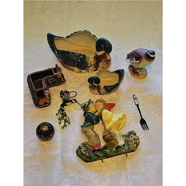 Ceramic Figurines and Planters