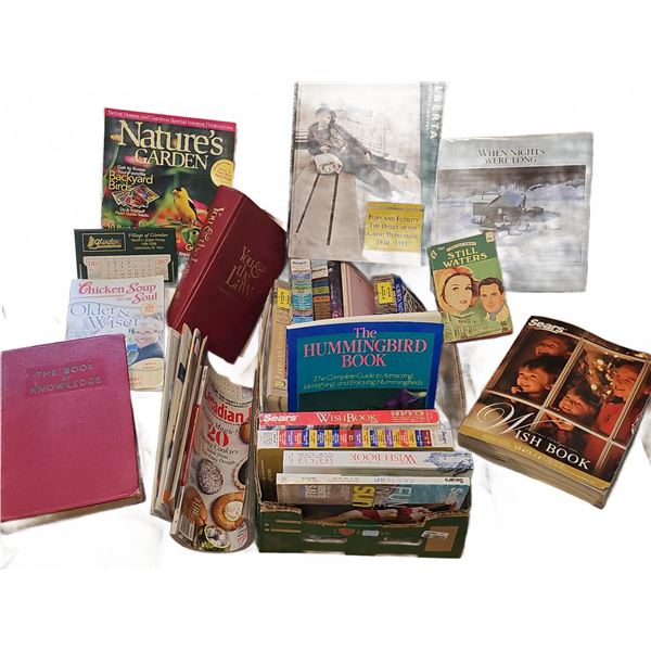 Books and Sears Wish Books