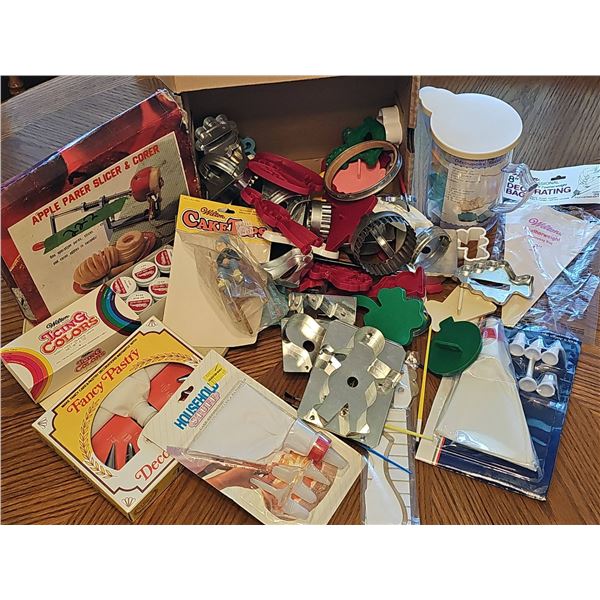 Baking and Decorating Tools Lot