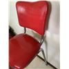 Image 5 : Vintage Red Metal Step Stool Chair