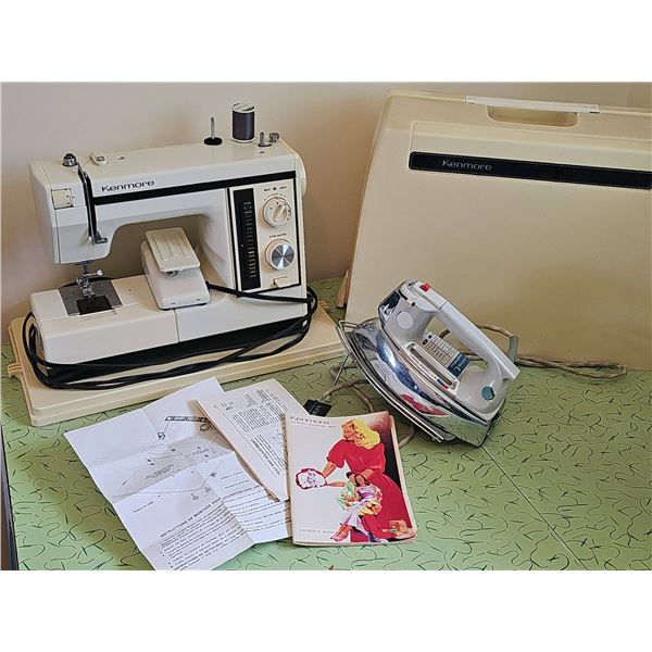 Kenmore Sewing Machine Model 15851 Set