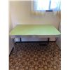 Image 2 : Vintage 50s Green Formica Chrome Kitchen Table