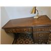 Image 1 : Wooden Desk with Five Drawers