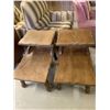 Image 2 : Two-Tier Wooden Side Tables