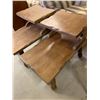 Image 3 : Two-Tier Wooden Side Tables