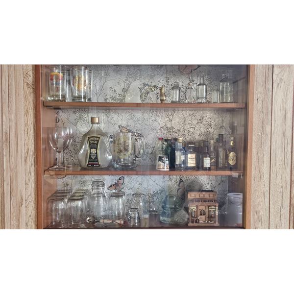Bottles, Glassware, Miniatures
