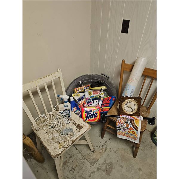 Vintage Laundry and Cleaning Supplies Lot