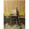 Image 1 : 3 Vinyl and Metal Chairs, Vintage Floor Polisher