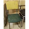 Image 2 : 3 Vinyl and Metal Chairs, Vintage Floor Polisher
