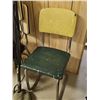 Image 4 : 3 Vinyl and Metal Chairs, Vintage Floor Polisher