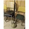 Image 5 : 3 Vinyl and Metal Chairs, Vintage Floor Polisher
