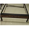 Image 6 : Metal and Wood Twin Bed Frame with Storage in Like New Condition