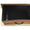 Image 5 : Wood and Metal Nightstand with Power Outlets Like New Condition