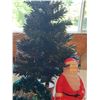 Image 5 : Artificial Christmas Tree with Vintage Santa and Decorations