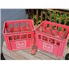 Image 7 : The Pop Shoppe Glass Bottles in Original Red Crates, Set of 24
