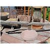 Image 2 : Vintage Farm and Barn Tools, Lanterns and Grinder