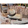 Image 5 : Vintage Farm and Barn Tools, Lanterns and Grinder
