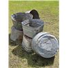 Image 2 : Life @ Home Gas Grill and Set of Seven Galvanized Tubs