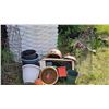 Image 2 : Plant Pots and Garden Wire Cages