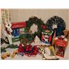 Image 1 : Christmas Decorations Including Artificial Tree and Wreaths