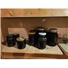 Image 10 : Large Assortment of Glass Mason and Canning Jars with Lids