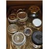 Image 3 : Large Assortment of Glass Mason and Canning Jars with Lids
