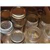 Image 4 : Large Assortment of Glass Mason and Canning Jars with Lids