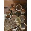 Image 6 : Large Assortment of Glass Mason and Canning Jars with Lids