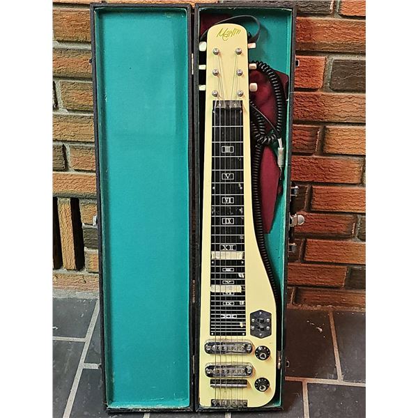 Marlin HG-92 Steel Guitar With Case, Made In Japan