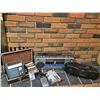 Image 1 : Vintage Radios, Cassette Players, and Tapes