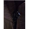 Image 5 : Brown Fabric Power Lift Recliner Armchair