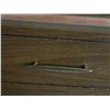 Image 4 : Four-Drawer Wooden Dresser with Brass Handles