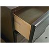 Image 5 : Four-Drawer Wooden Dresser with Brass Handles